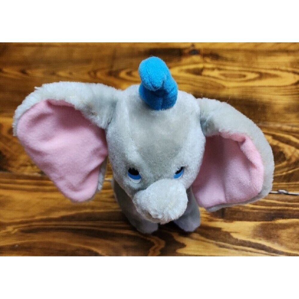Vintage Dumbo Plush Walt Disney Canasa Toy Stuffed Animal Doll Flying Elephant